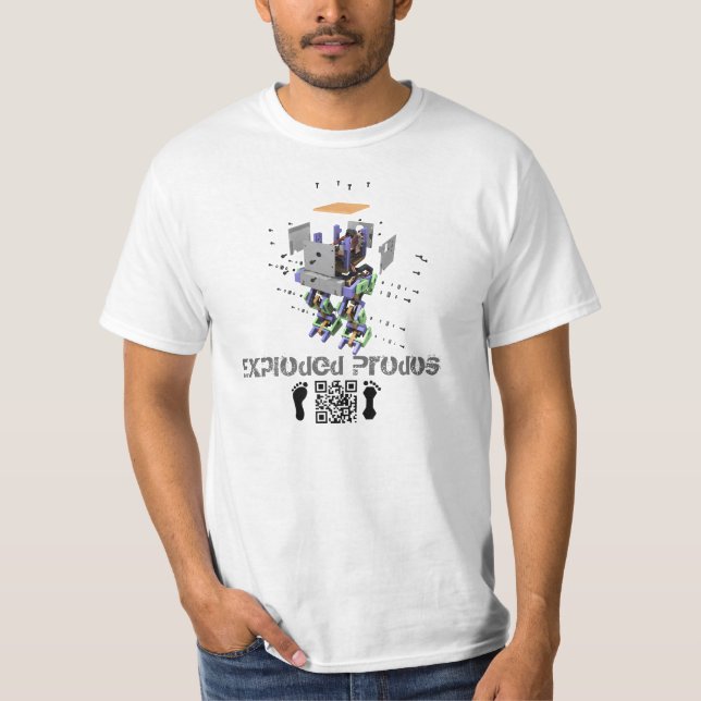 Camiseta Prodos explotados (Anverso)