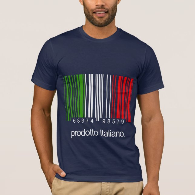 Camiseta Prodotto Italiano. (Anverso)