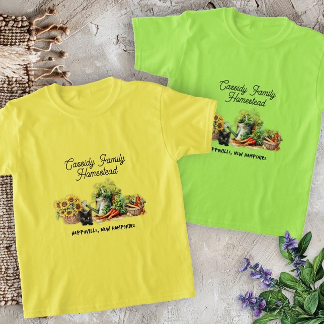 Camiseta Producción casera Vida de granja (Subido por el creador)