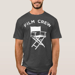 Camiseta Producción de películas de la tripulación de cine