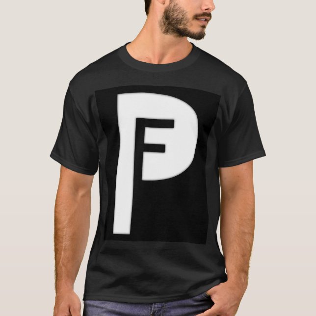 Camiseta Producciones de Frey negras/camiseta blanca del (Anverso)