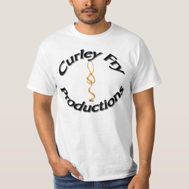 Camiseta producciones de fritada del curley (Anverso)