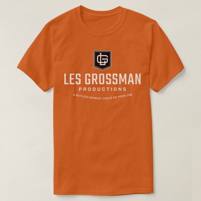 Camiseta Producciones de Les Grossman (Diseño del anverso)