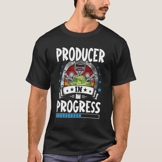 Camiseta Producer In Progress Trainee Student (Anverso)