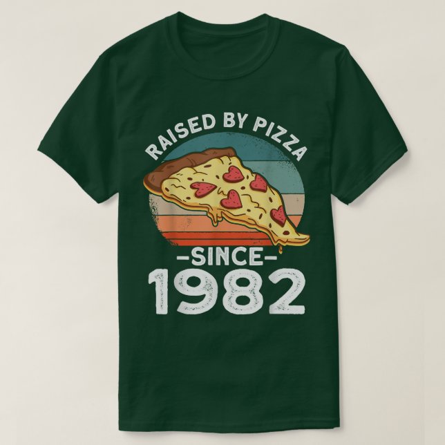 Camiseta Producido Por Decoraciones De Cumpleaños Pizza Ide (Diseño del anverso)