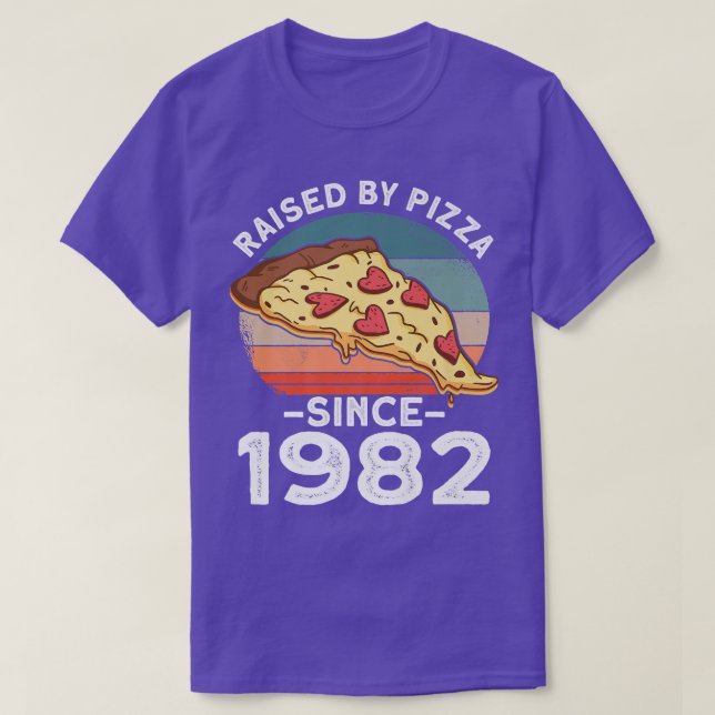Camiseta Producido Por Decoraciones De Cumpleaños Pizza Ide (Diseño del anverso)