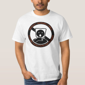 Camiseta Producto-advertencia-etiquetas