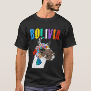 Camiseta producto de Alpaca de Bolivia Gráfico de LlamaAlpa