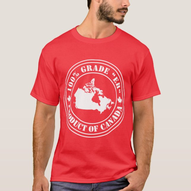 Camiseta Producto de Canadá (Anverso)