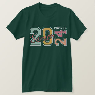 Camiseta Producto de Graduación Clase de 2024 Senior