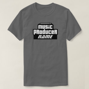 Camiseta Productor adaptable de la música