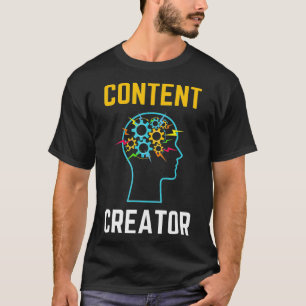 Camiseta Productor de creador de contenido de Guay