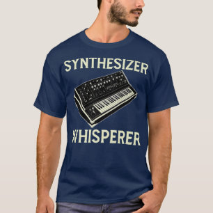 Camiseta Productor de música de diseño de Whisperer sinteti
