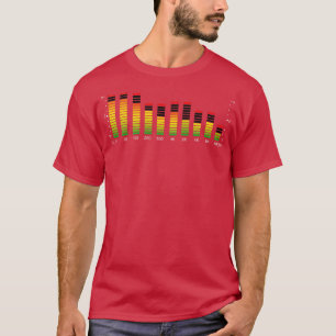 Camiseta Productor de música de ecualizador