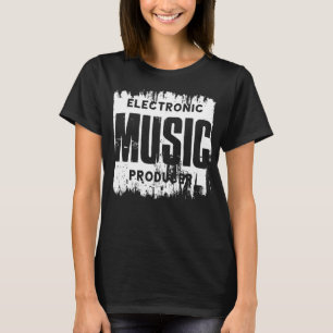 Camiseta Productor de música electrónica - Divertido amante