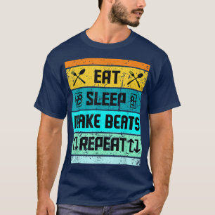 Camiseta Productor De Música Retro Vintage T Beat Maker 