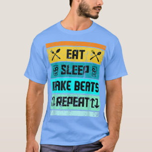 Camiseta Productor De Música Retro Vintage T Shirt Beat Mak