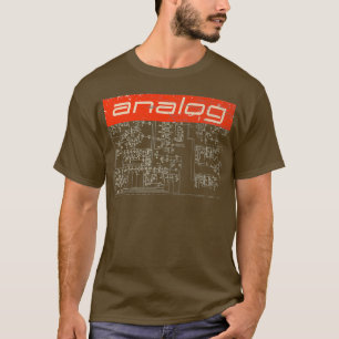 Camiseta Productor de sintetizador analógico de sintetizado