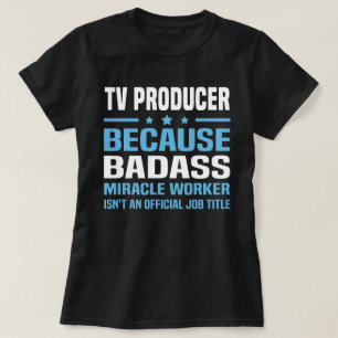 Camiseta Productor de TV