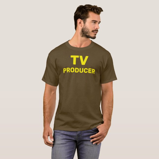 CAMISETA PRODUCTOR DE TV (Anverso completo)