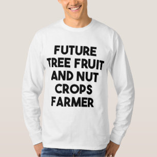 Camiseta Productor Futuro De Frutas Y Cultivos De Nueces