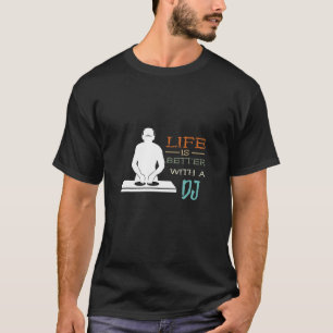 Camiseta Productor musical de danzas DJ convertible