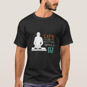 Camiseta Productor musical de danzas DJ convertible
