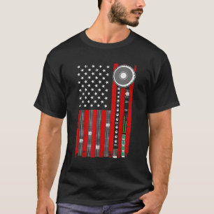 Camiseta Productora De Música Guay Para Hombres Bandera Est