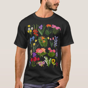 Camiseta Productores de plantas de flores silvestres en el 