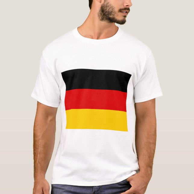 Camiseta Productos alemanes de la bandera (Anverso)