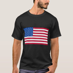 Camiseta Productos básicos de la bandera americana