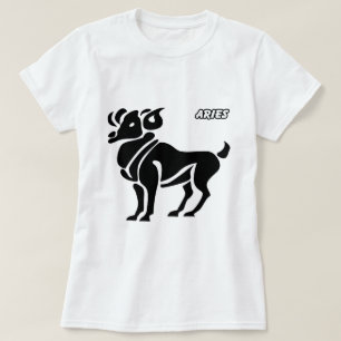 CAMISETA PRODUCTOS BLANCOS Y NEGROS DE LOS HORÓSCOPOS DEL