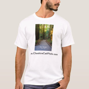 Camiseta Productos de California de la calzada de maderas