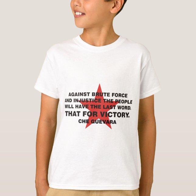 Camiseta ¡Productos de Che Guevara! (Anverso)