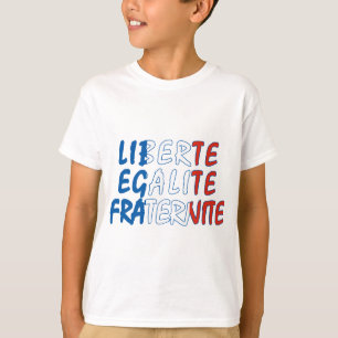 Camiseta Productos de Liberte Egalite Fraternite