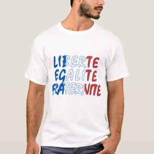 Camiseta Productos de Liberte Egalite Fraternite