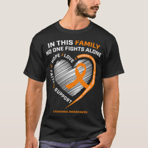 Camiseta Productos de sensibilización sobre la leucemia par