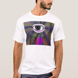Camiseta Productos del arte del diseñador del ojo del