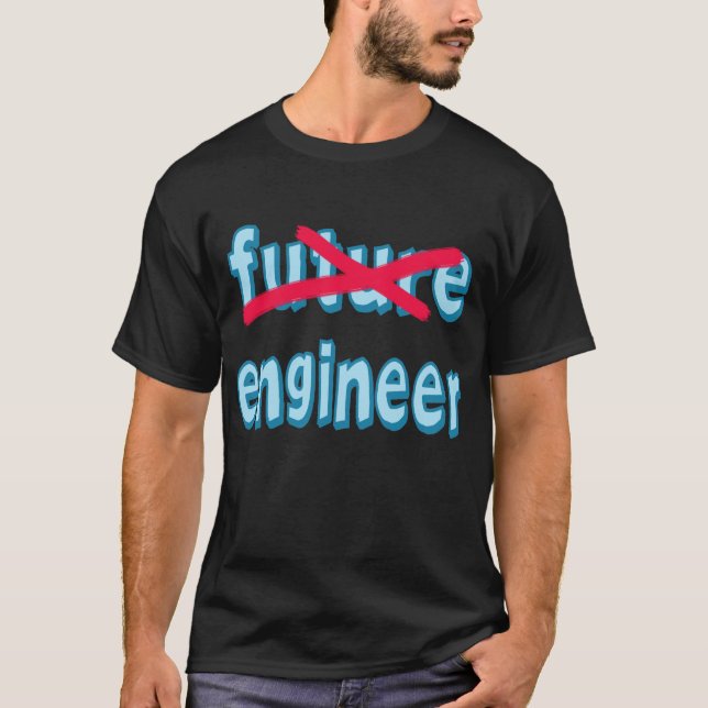 Camiseta Productos graduados del ingeniero (Anverso)