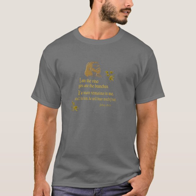 Camiseta Productos John 15:5 (Anverso)