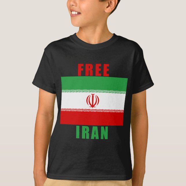 Camiseta Productos libres de Irán (Anverso)