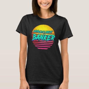 Camiseta Profesión de banquero retro
