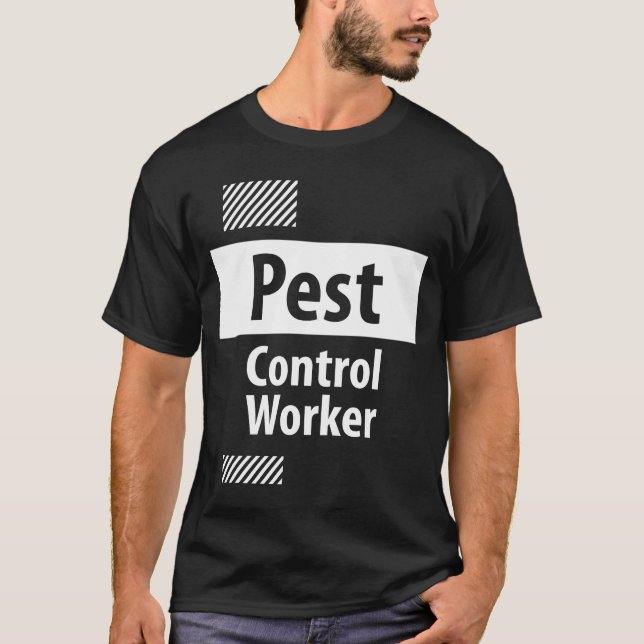 Camiseta Profesión de cargo de trabajador de control de pla (Anverso)