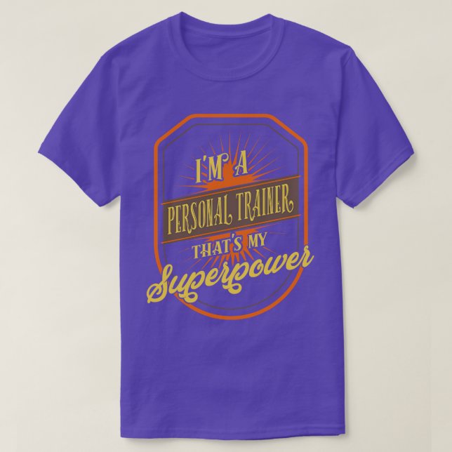 Camiseta Profesión de formador personal (Diseño del anverso)