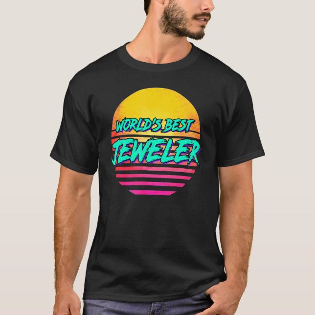 Camiseta Profesión de Jeweler Retro (Anverso)