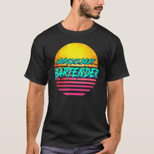 Camiseta Profesión de Retro Bartender