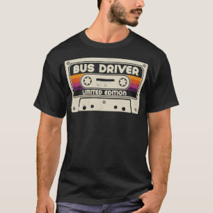 CAMISETA PROFESIÓN DEL CONDUCTOR DE AUTOBÚS