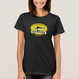 Camiseta Profesión es enfermería pasión es pescar divertida