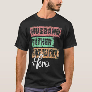 Camiseta Profesión padre héroe padre Dance Teacher Raglan B