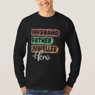 Camiseta Profesión papá héroe padre joyero 1